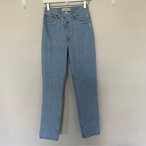 Abercrombie & Fitch The '90s Straight‎ Ultra High Rise Jeans Curve Love 25/0R